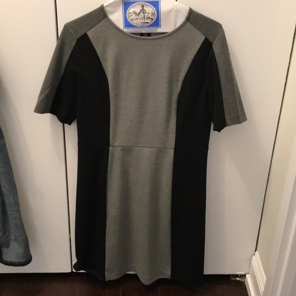Black and Gray Dress